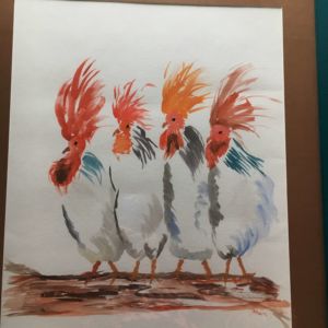 4 chickens